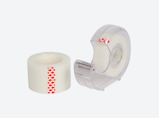 Office Essentials Tape with Holder 4-Piece 