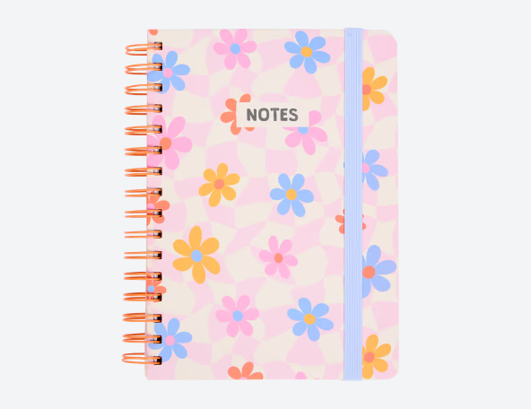 Notebook with elastic band 90 sheets 