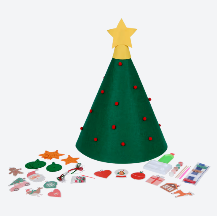 Ensemble de décorations pour sapin de Noël Kids Kingdom 60 x 50 cm