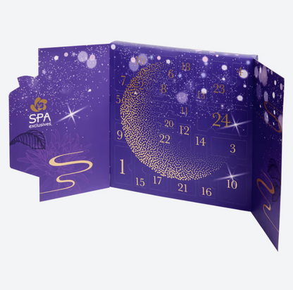 Calendrier de l'Avent Spa Exclusives 24 pièces 