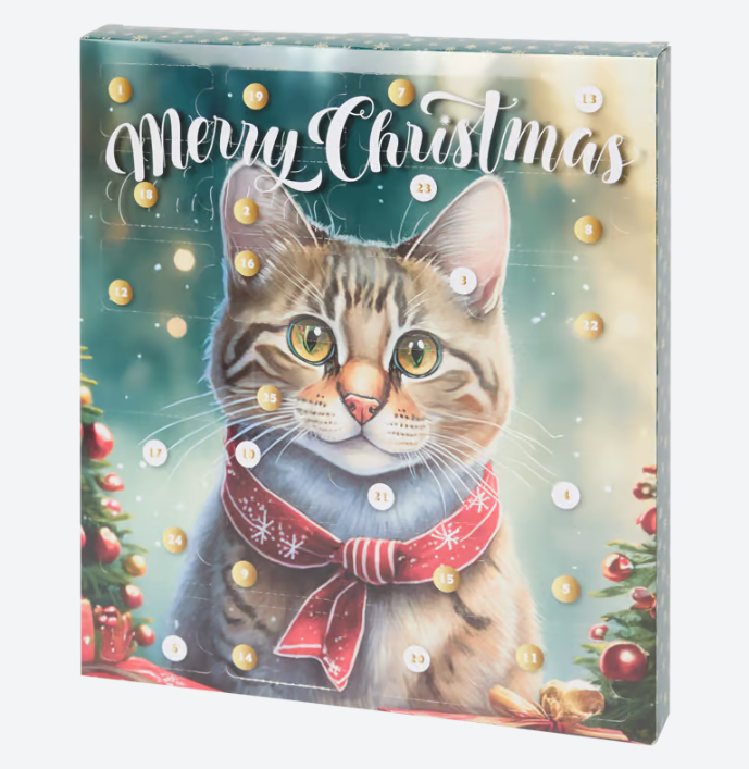 Adventskalender voor katten 150 gram