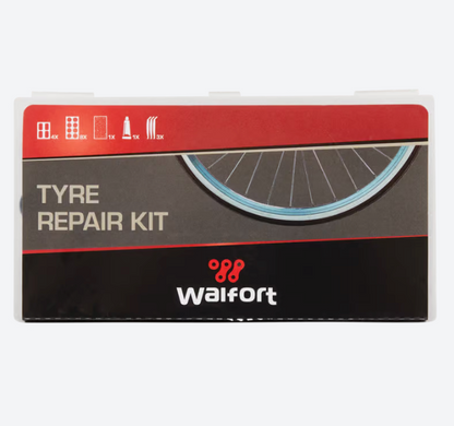 Kit de réparation de pneus de vélo Walfort 17 pièces 