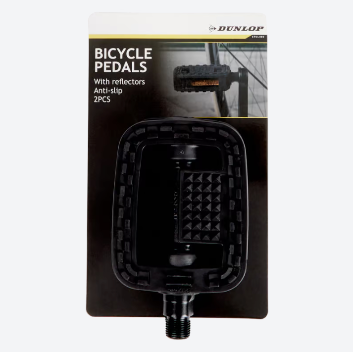 Dunlop bicycle pedals 2 pieces 