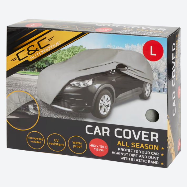 C&amp;C car cover Sizes L 