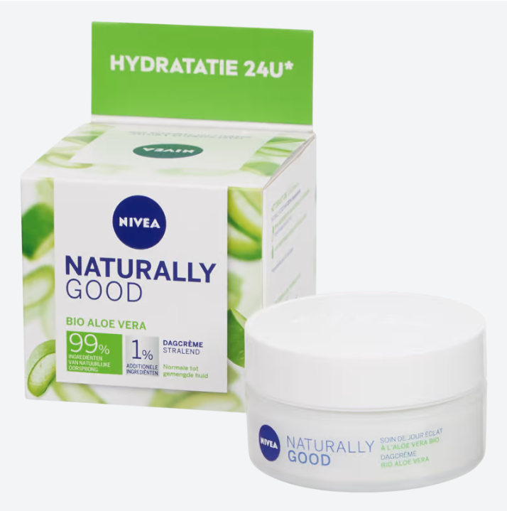 Nivea Naturally Good dagcrème Stralend 50 ml