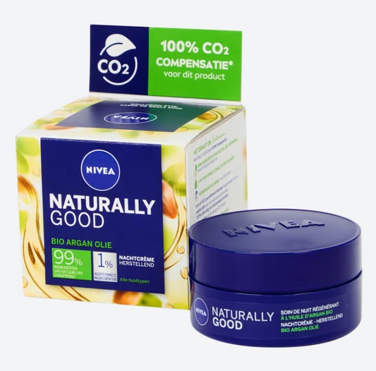 Nivea Naturally Good nachtcrème 50 ml