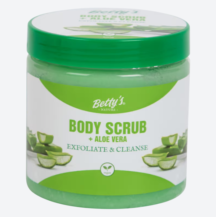 Betty's lichaamsscrub Aloe Vera 500 gram