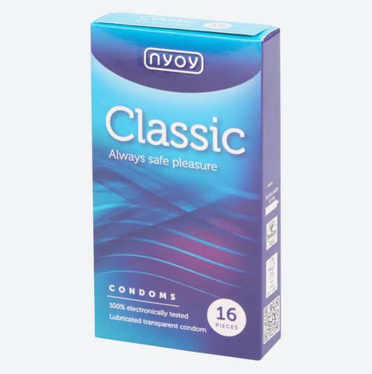 Préservatifs NYOY Classique 16 pièces 