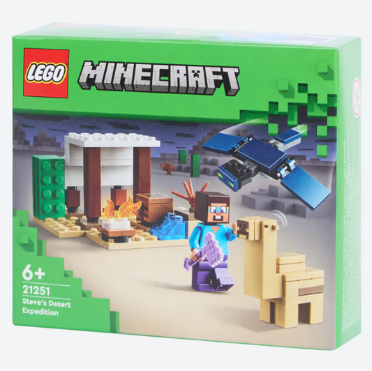 LEGO Minecraft L'expédition dans le désert de Steve LEGO n° 21251 