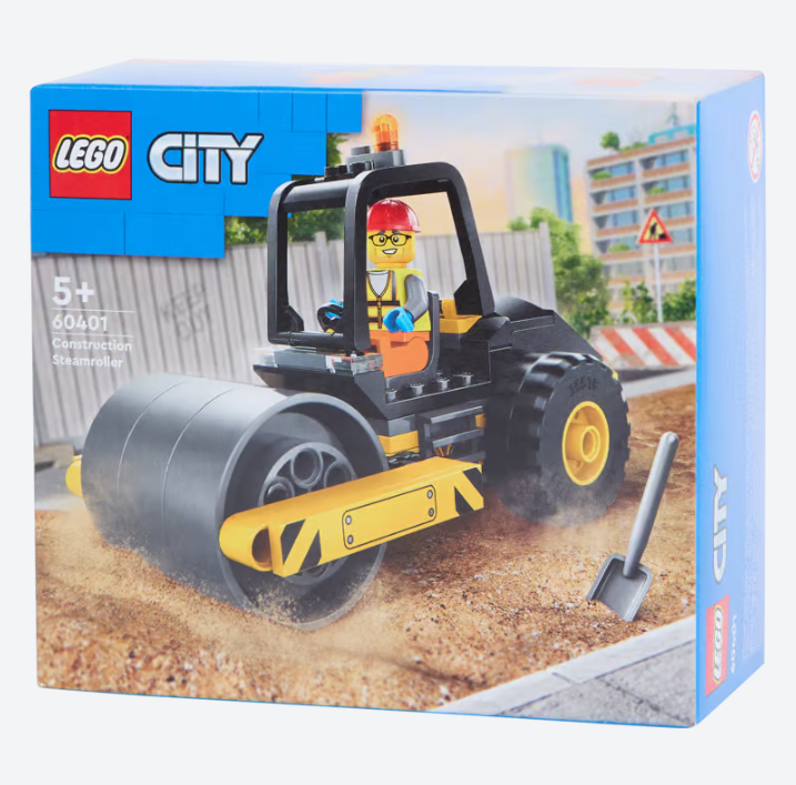 Rouleau compresseur LEGO City LEGO no. 60401 