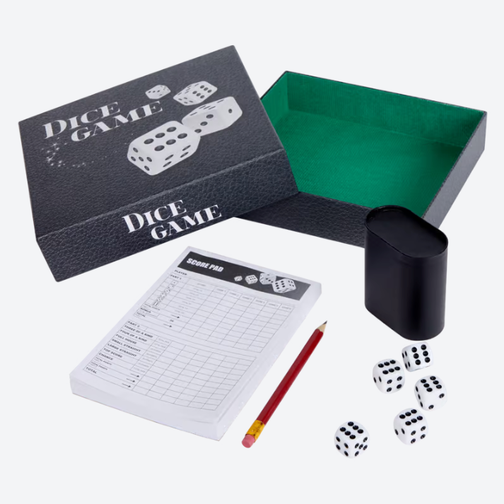 Dice game 9-piece 