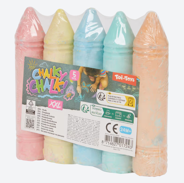 Sidewalk Chalk 5 pieces 