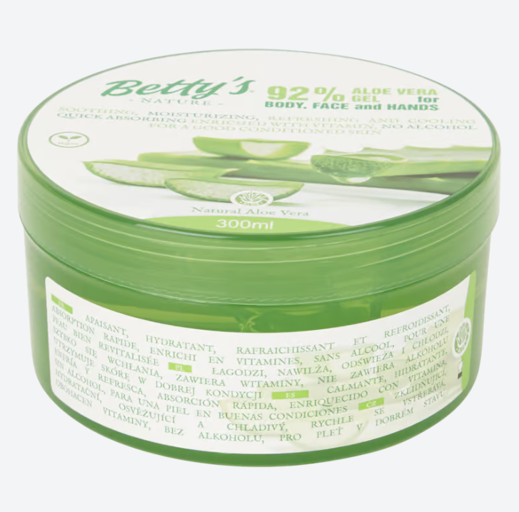 Betty's Nature aloë-vera-gel 300 ml