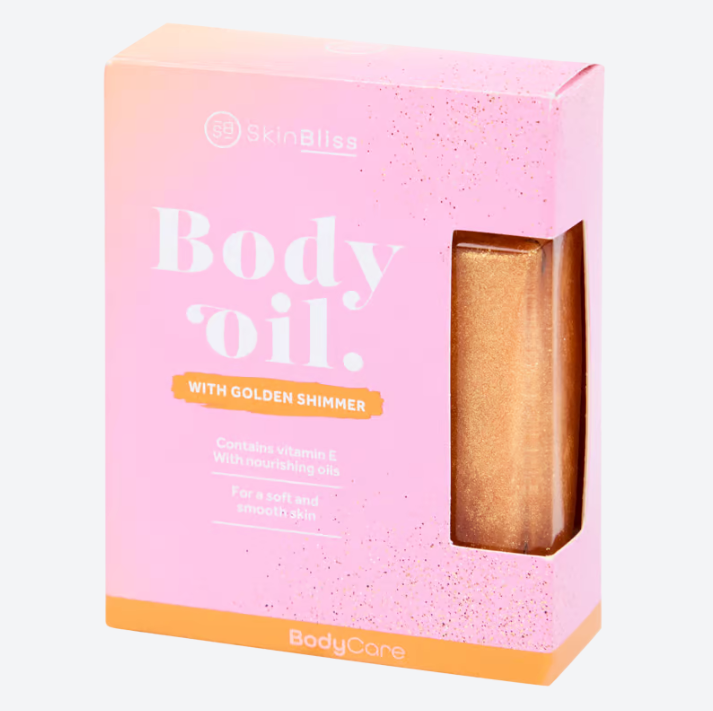 Skin Bliss body oil with glitter 100 ml 