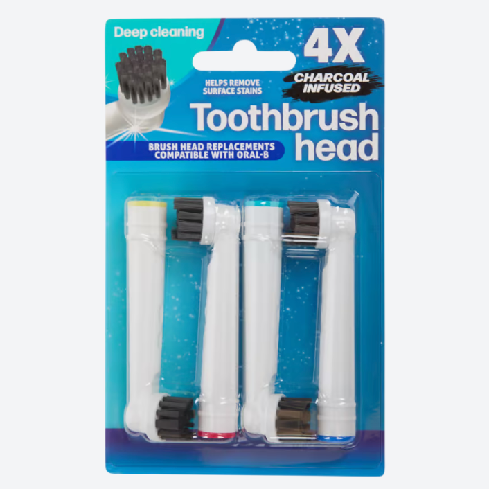 Têtes de brosse Charbon 4 pièces 