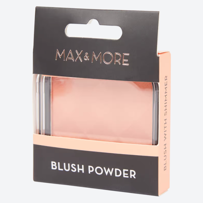 Max & More blushpoeder Peachy Cheeks 8 gram