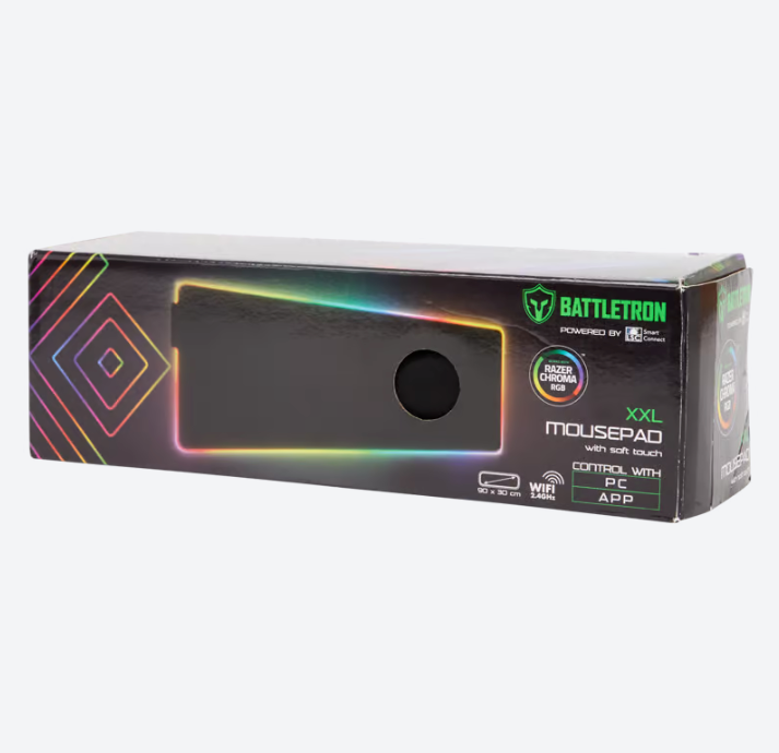 Battletron XXL gaming mouse pad Razer Chroma 90 x 30 cm 