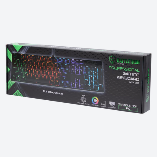 Battletron keyboard with light 49 x 16 cm 