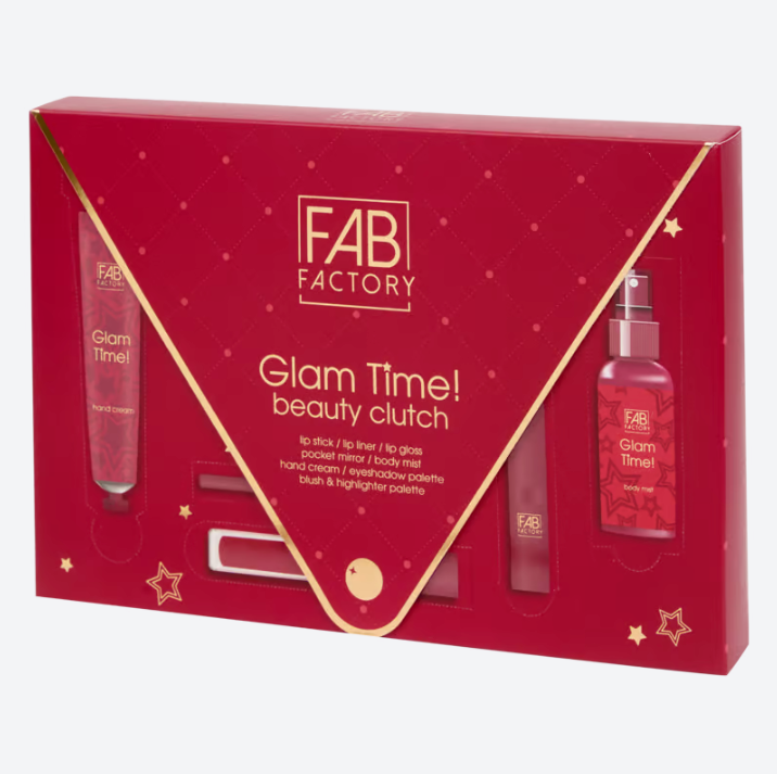 FAB Factory set de maquillage Glam Time 8 pièces 