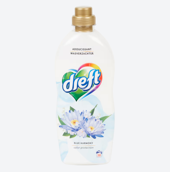 Dreft fabric softener Blue Harmony 38 washes 