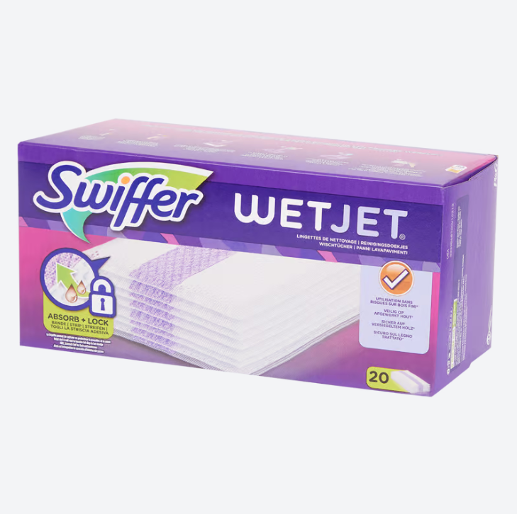 Swiffer WetJet reinigingsdoekjes navulling 20 stuks