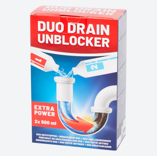 Duo déboucheur 2 x 500 ml 