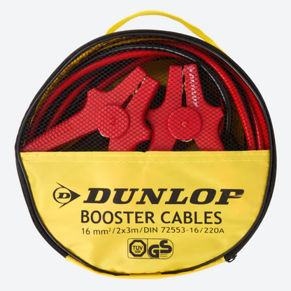 Dunlop startkabelset 2 x 3 meter