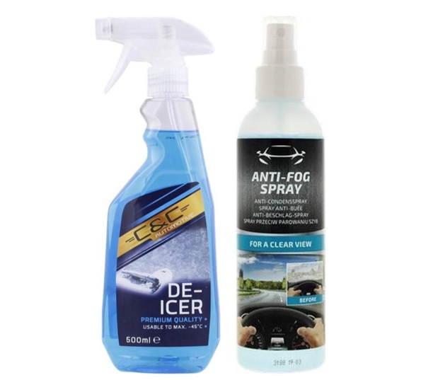 2-pack De-Icer en anti condens spray