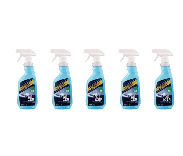 5x Voordeel pack - Antivries Spray - Ruit ontdooier