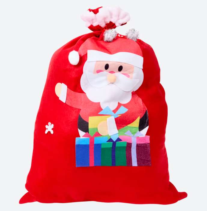 Sac cadeau de Noël 90 x 60 cm 