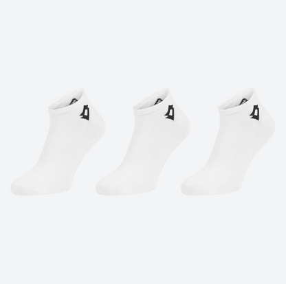 Chaussettes baskets Lotto blanc Tailles 35 - 46 | 3 paires 