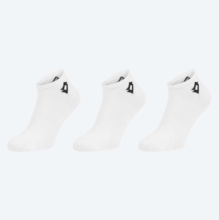 Lotto sneaker socks white Sizes 35 - 46 | 3 pairs 