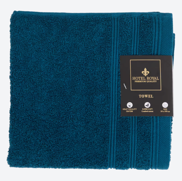 Hotel Royal handdoek blauw