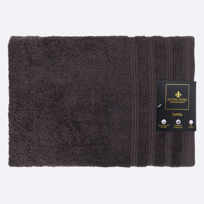 Serviette Hôtel Royal anthracite 